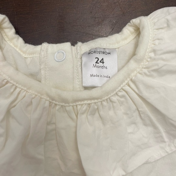 Nordstrom Other - Nordstrom Kids Cream Blouse